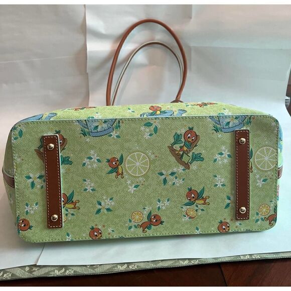 Dooney & Bourke - Orange Bird Flower & Garden NWT - Picture 5 of 7